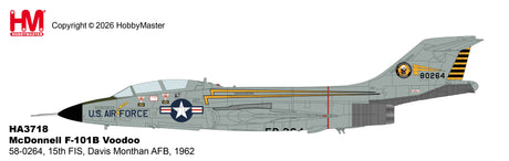 Hobby Master HA3718 F-101B Voodoo 15th FIS