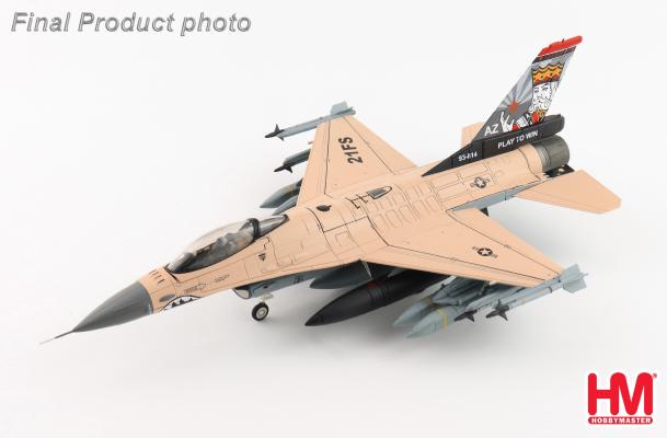 HA38070 | Hobby Master Military 1:72 | F-16V Play to Win 93-0814, 21st Sqn., Luke AFB, 2025