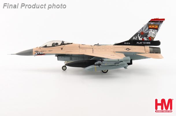 HA38070 | Hobby Master Military 1:72 | F-16V Play to Win 93-0814, 21st Sqn., Luke AFB, 2025