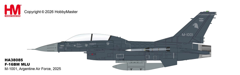 HA38085 | Hobby Master Military (1/72) | F-16BM MLU M-1001 Argentine Air Force 2025 | is due August 2026