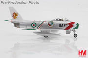 HA4329 | Hobby Master Military 1:72 | North American F-86F Sabre, "Golden Crown Aerobatic Team" - Major Nader Jahanbani, IIAF, 1961