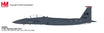 Die-cast metal 1:72 scale USAF F-15E model aircraft with weapons load.