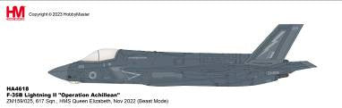 HA4618 | Hobby Master Military 1:72 | F-35B Lightning II Operation Achillean ZM159/025, 617 Sqn., HMS Queen Elizabeth, Nov 2022 (Beast Mode)