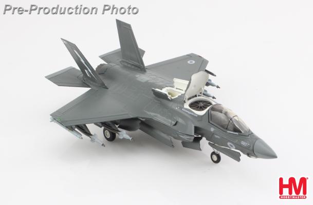 HA4624b | Hobby Master Military 1:72 | F35B Lightning II, ZM-161, Royal Air Force (beast mode, 2 x meteor missiles inside weapon bay)