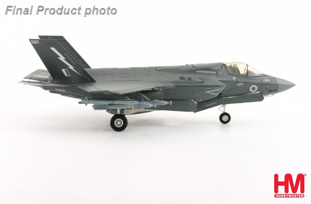 HA4624b | Hobby Master Military 1:72 | F35B Lightning II, ZM-161, Royal Air Force (beast mode, 2 x meteor missiles inside weapon bay)