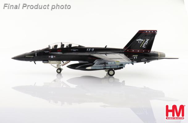 HA5136b | Hobby Master Military 1:72 | F/A-18F 'Vandy I' Super Hornet, 166673, VX-9, US Navy, March 2023 (with full weapons load)