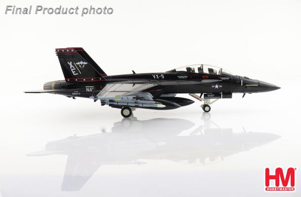 HA5136b | Hobby Master Military 1:72 | F/A-18F 'Vandy I' Super Hornet, 166673, VX-9, US Navy, March 2023 (with full weapons load)