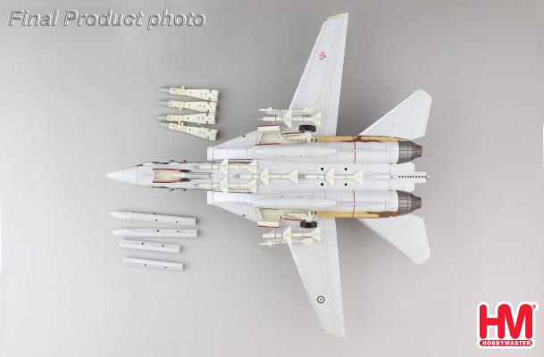 HA5236 | Hobby Master Military 1:72 | Grumman F-14A Tomcat 3-6020, 82nd TFS, IRIAF, Khatami AB, Iran, 1987