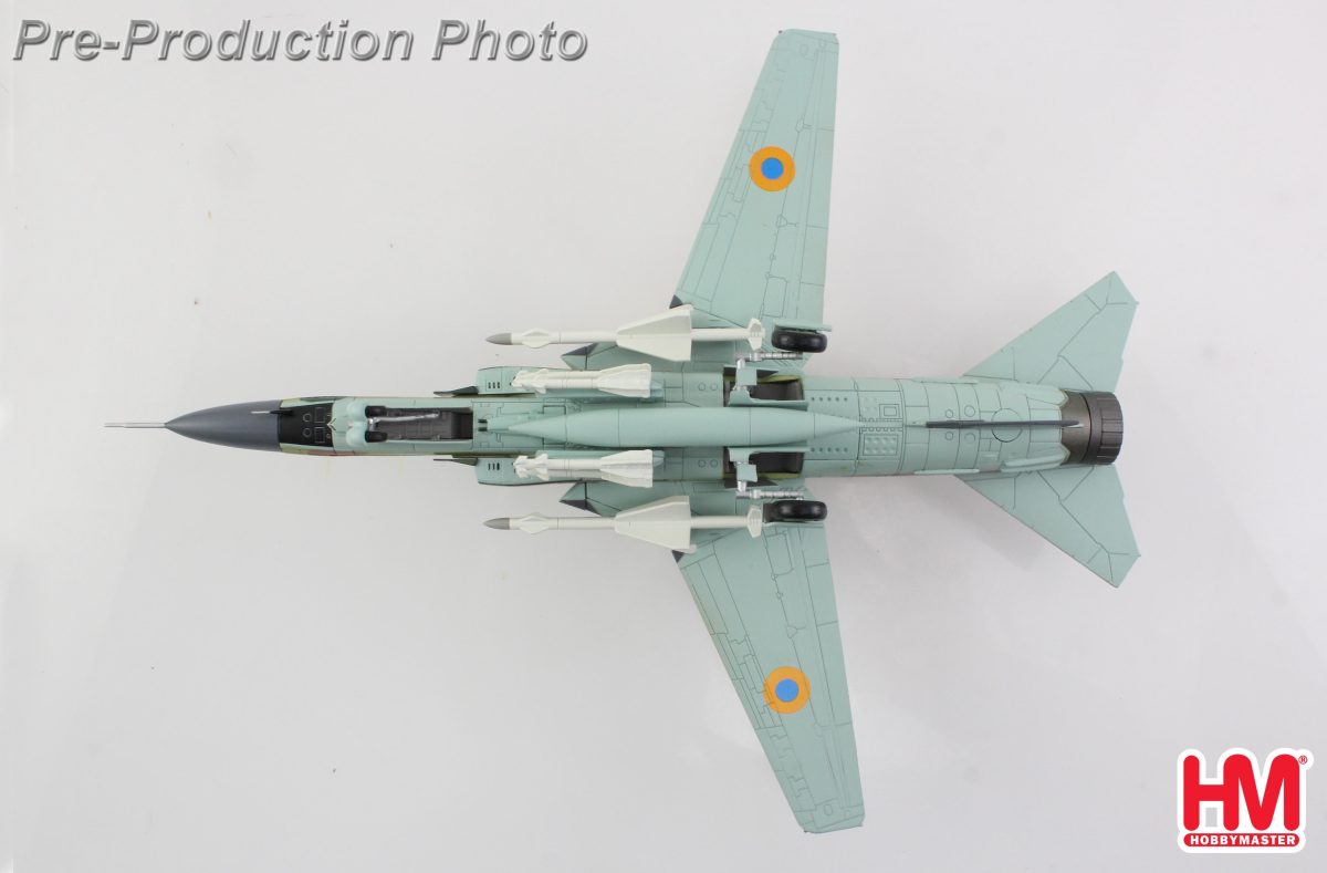 HA5317 | Hobby Master Military 1:72 | MiG-23 MLD Flogger-K Blue 01, 894 VAP, Ukrainian Air Force, Sept 2000