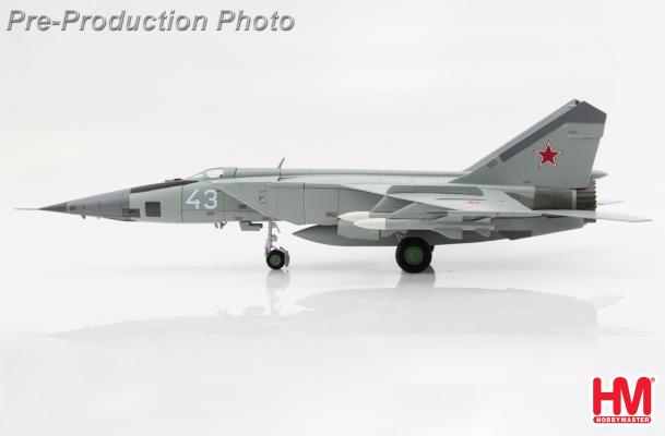 HA5655 | Hobby Master Military 1:72 | MIG-25BM white 43, Ahtubinsk Airfield, 1987 (w/4 x KH-58 missiles)