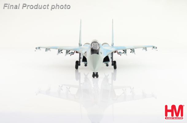 HA5713b | Hobby Master Military 1:72 | Su-35S Flanker E Aggressors Blue 01, 116th Combat Application Training Center of Fighter Aviation VKS Sept 2022 (with full weapon load)
