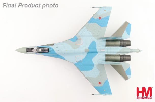 HA5713b | Hobby Master Military 1:72 | Su-35S Flanker E Aggressors Blue 01, 116th Combat Application Training Center of Fighter Aviation VKS Sept 2022 (with full weapon load)