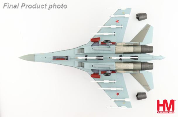 HA5713b | Hobby Master Military 1:72 | Su-35S Flanker E Aggressors Blue 01, 116th Combat Application Training Center of Fighter Aviation VKS Sept 2022 (with full weapon load)