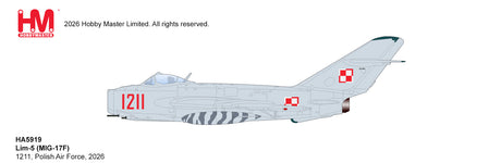 Hobby Master HA5919 Lim-5 MiG-17F Polish Air Force