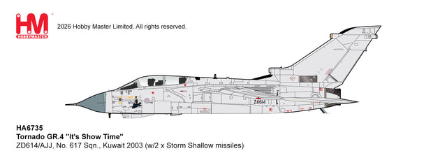 Hobby Master HA6735 Tornado GR.4 It's Show Time