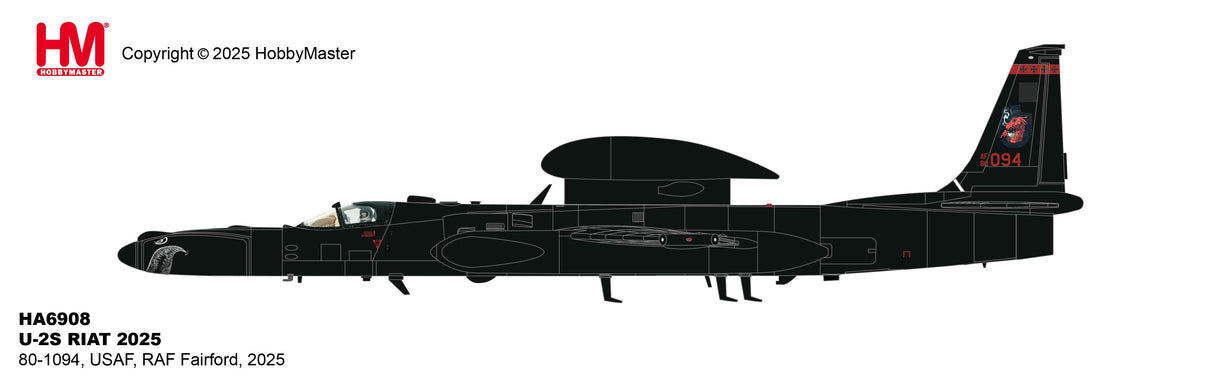 HA6908 | Hobby Master Military 1:72 | U-2S RIAT 2025 80-1094, USAF, RAF Fairford, 2025 CORE RANGE | is due October 2025