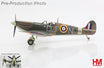 Die-cast metal Spitfire Mk.Vb RAF fighter aircraft scale model.
