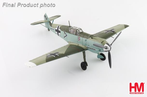HA8722 | Hobby Master Military 1:48 | Messerschmitt Bf 109E-4 Luftwaffe, Franz von Werra II/JG3 France 1940