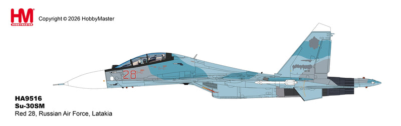 HA9516 | Hobby Master Military (1/72) | Su-30SM Red 28 Russian Air Force Latakia | is due August 2026