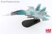 Hobby Master 1:72 scale Sukhoi Su-30Mk2V military aircraft model with stand and accessories.