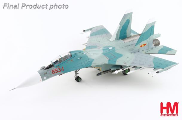 HA9555 | Hobby Master Military 1:72 | Sukhoi Su-30Mk2V 8534, 370th Fighter Division, Vietnam Air Force, 2007