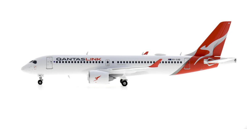 573184 | Herpa 1:200 | Airbus A220-300 QantasLink "Koala" VH-X4B (with stand)