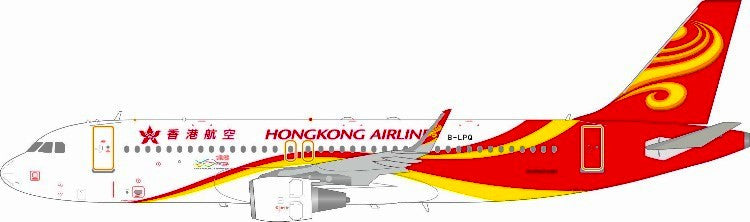 JF-A320-044 | JFox Models 1:200 | Airbus A320-214 Hong Kong Airlines B-LPQ (with stand) | is due October 2024