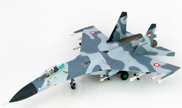 HA6004 | Hobby Master Military 1:72 | Sukhoi Su-27 Flanker Indonesian AF TS-2701, 11th Sqn., 2003