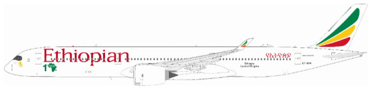 IF35XET0826 | InFlight200 1:200 | Airbus A350-1000 Ethiopian Airlines ET-BAW | is due July 2026