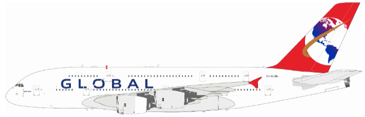 IF3803L0726 | InFlight200 1:200 | Airbus A380-841 Global Airlines (Hi Fly Malta) 9H-GLOBL | is due August 2026