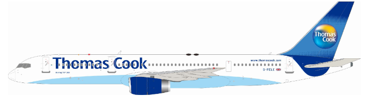 IF752MT0426 | InFlight200 1:200 | Boeing 757-28A Thomas Cook Airlines G-FCLE | is due July 2026