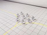 AG-CEMENTMIXER | Airport Accessories 1:400 | 8x CEMENT MIXER TRUCK Airport Construction Site GSE Vehicle Models 1:400 Scale