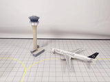 AG-LTNTOWER | Airport Accessories 1:400 | LONDON LUTON AIRPORT ATC Air Traffic Control Tower 1:400 Scale Building Model