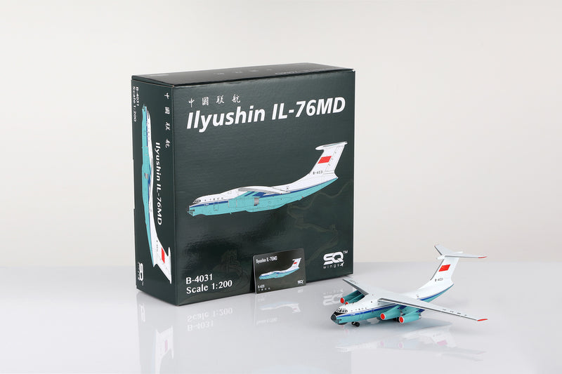 L2091 | SQ Wings | IL-76 CHINA UNITED B-4031