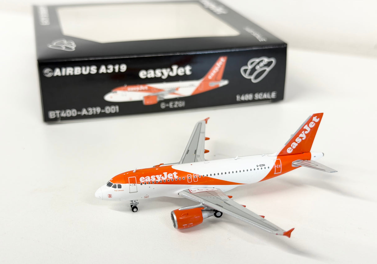 BT400-A319-001 | Blue Box 1:400 | Airbus A319-111 Easyjet G-EZGI