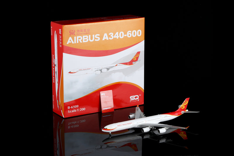 L2116FD | SQ Wings | A340-600 Hainan Airlines B-6509 Flaps Down | is due January 2026