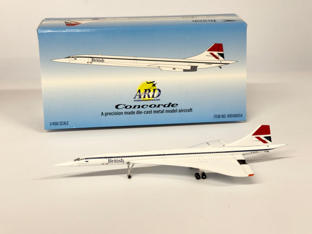 ARD4BA54 | ARD Models 1:400 | BAC/Aerospatiale Concorde, British Airways 'British' titles G-BOAE 'Negus' Livery