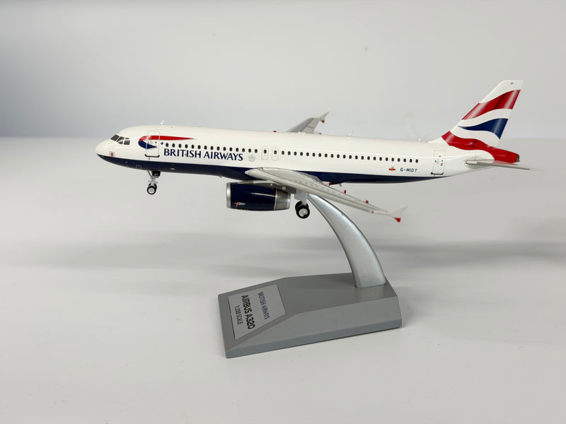 ARDBA145 | ARD Models 1:200 | Airbus A320 British Airways G-MIDT *LIMITED EDITION NO COIN*