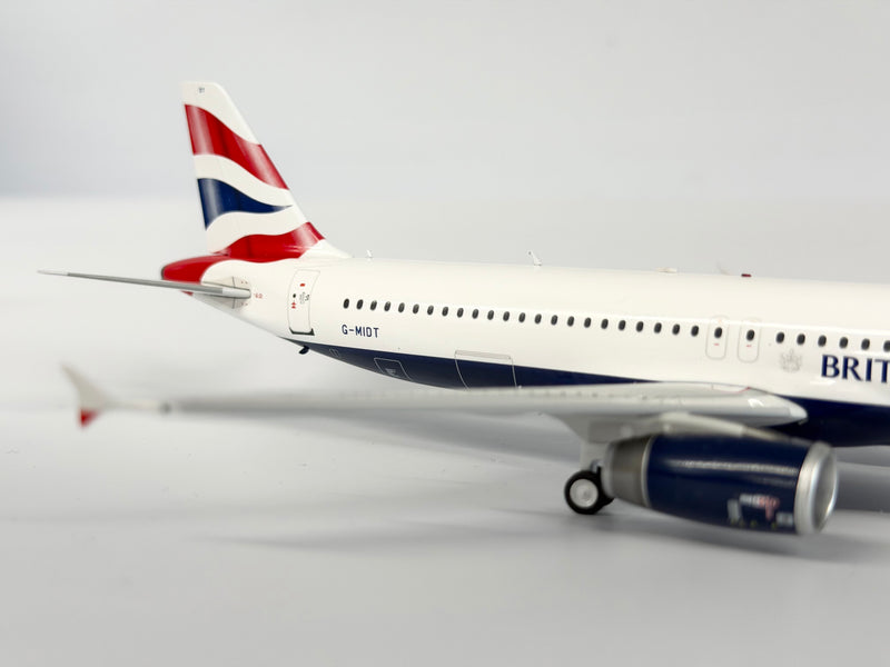 ARDBA145 | ARD Models 1:200 | Airbus A320 British Airways G-MIDT *LIMITED EDITION NO COIN*