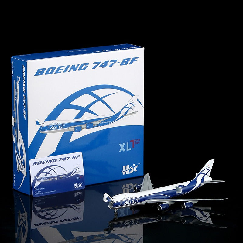 B632602C | HX Models 1:400 | Boeing 747-8F AirBridgeCargo VP-BBY  'XL oversize'