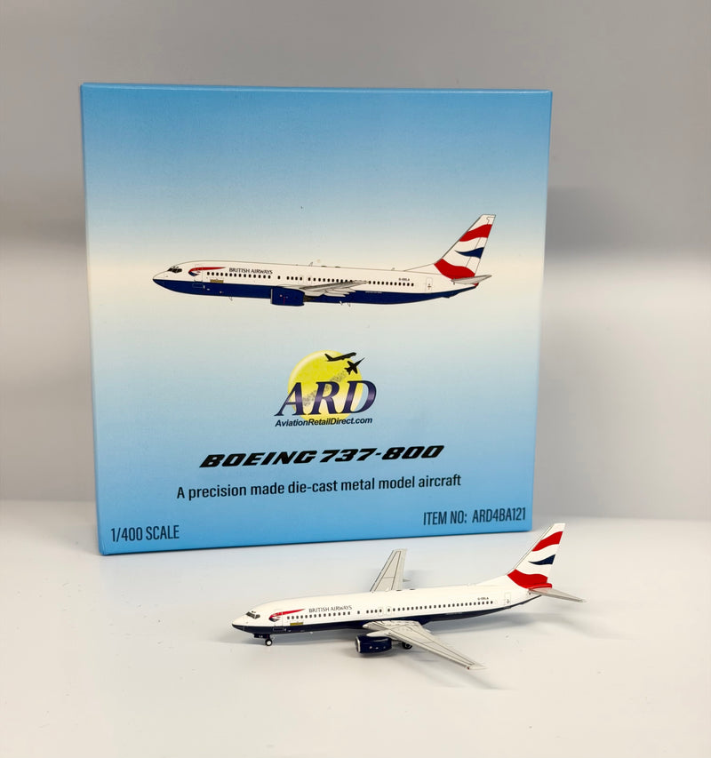 ARD4BA121 | ARD Models 1:400 | Boeing 737-800 British Airways G-OXLA