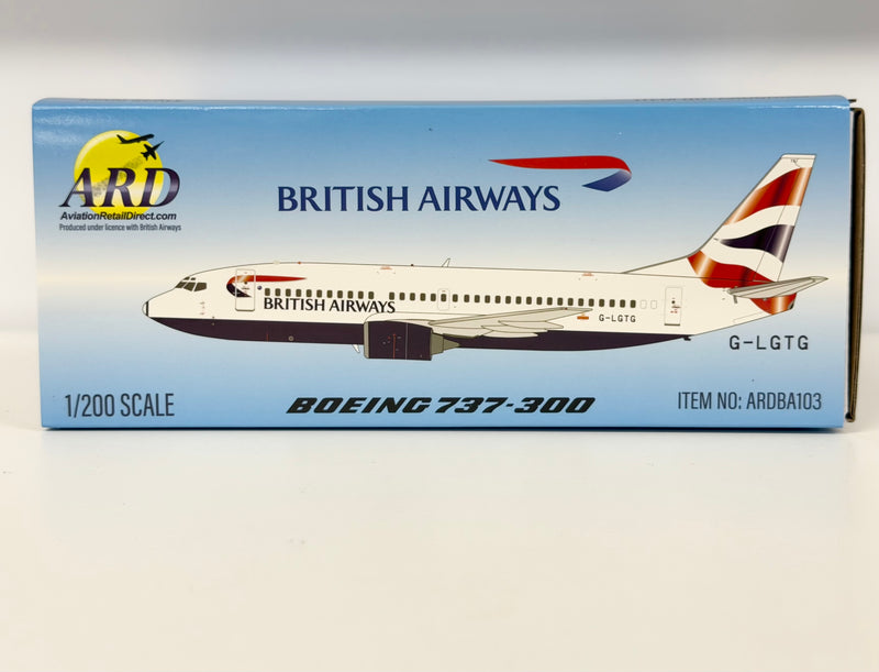 ARDBA103 | ARD Models 1:200 | Boeing 737-3Q8 British Airways 'Chatham' G-LGTG