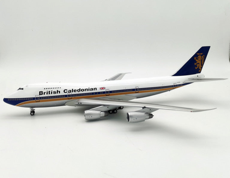 IF742BR0621P | InFlight200 1:200 | Boeing 747-200 British Caledonian G-GLYN (with stand)