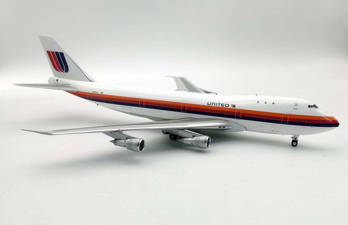 IF741UA1222P | InFlight200 1:200 | Boeing 747-100 United N155UA, 'Saul Bass' (with stand)