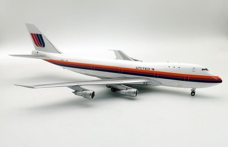 IF741UA1222P | InFlight200 1:200 | Boeing 747-100 United N155UA, 'Saul Bass' (with stand)