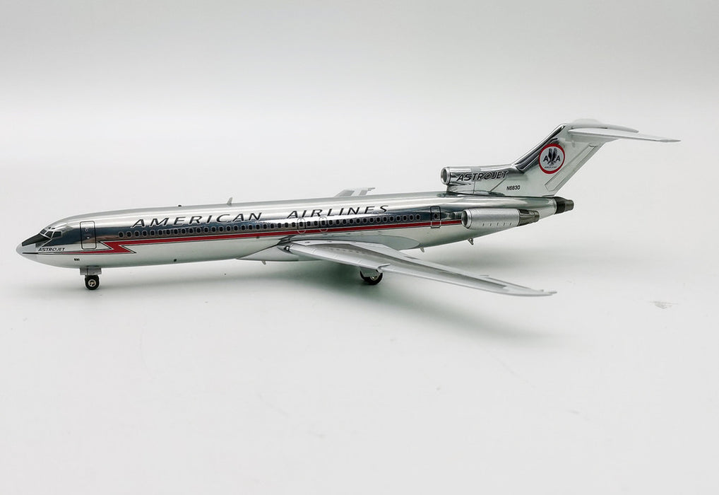 IF722AA0123P | InFlight200 1:200 | Boeing 727-223 American Airlines 'polished' N6830 (with stand)