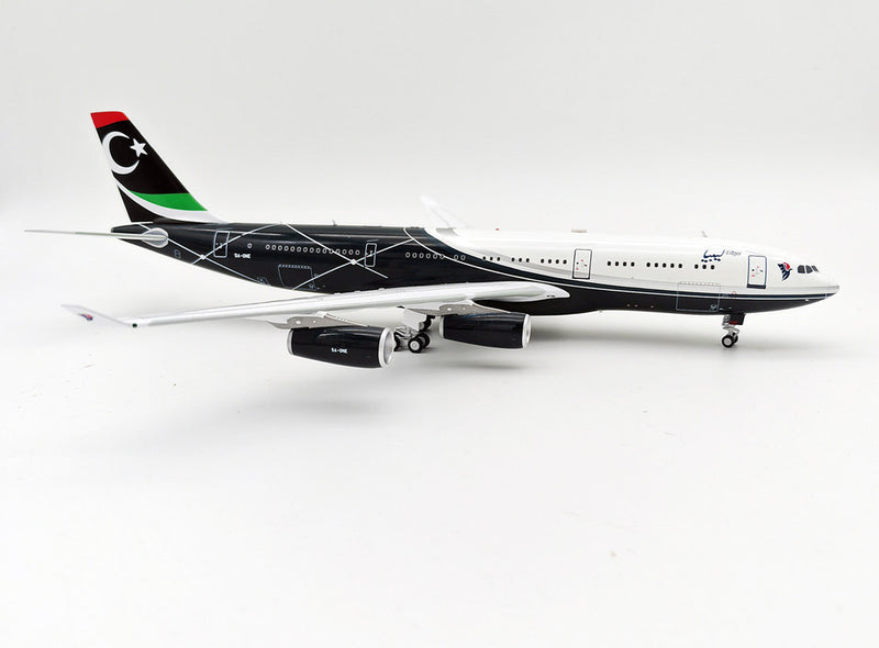 IF342LIBYAN1 | InFlight200 1:200 | Airbus A340-200 LIBYAN 5A-ONE with stand