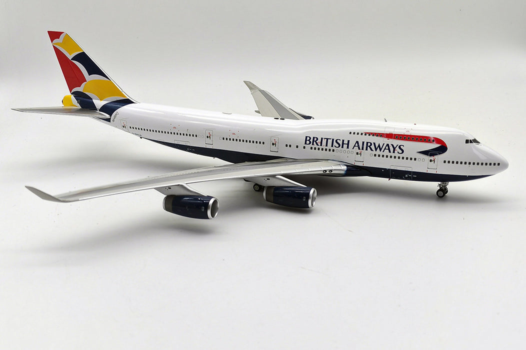 ARDBA62 | ARD Models 1:200 | Boeing 747-400 British Airways G-BNLH, 'Denmark Tail' (with stand)