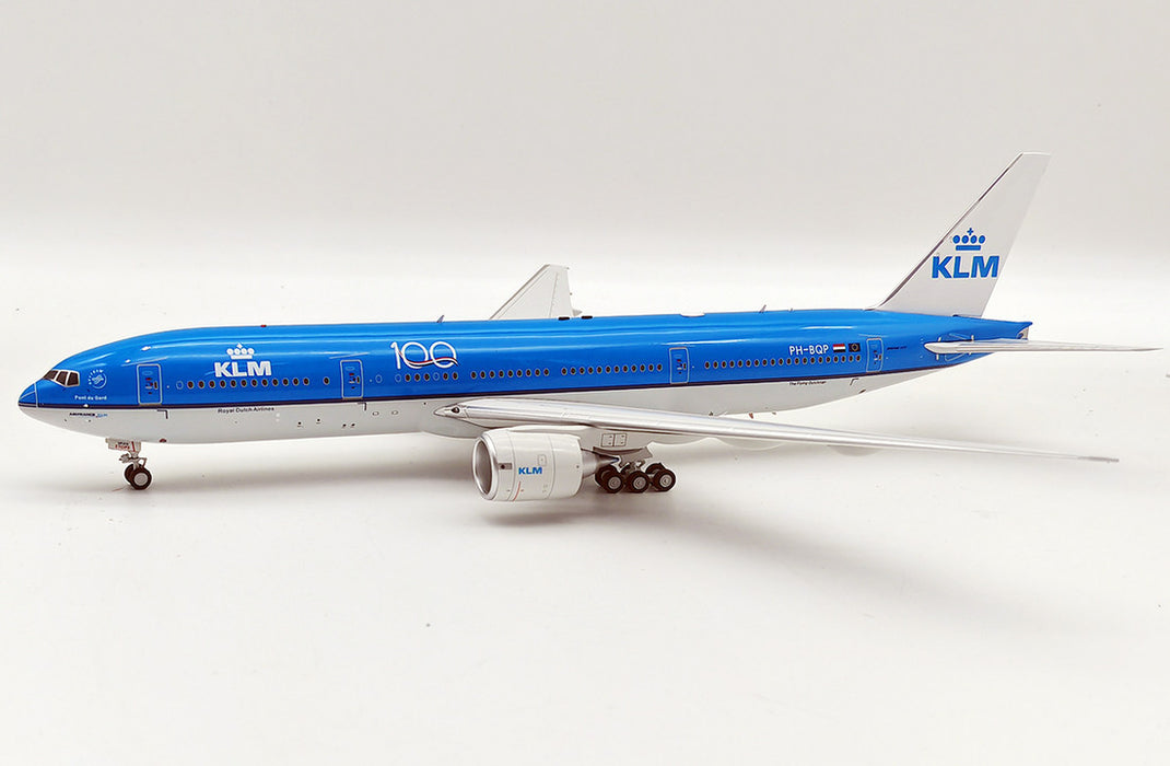 IF772KL0822 | InFlight200 1:200 | Boeing 777-200ER KLM PH-BQP, '100' (with stand)