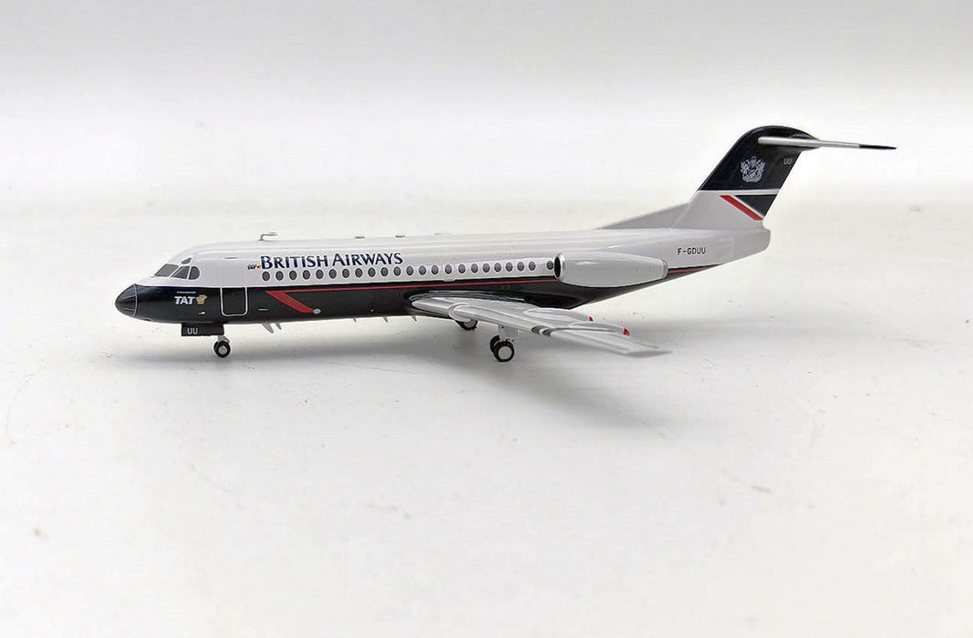 ARDBA044 | ARD Models 1:200 | Fokker F-28-4000 Fellowship British Airways/TAT (with stand)